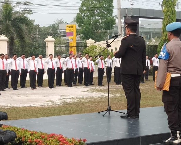 Kapolres Palangka Raya Pimpin Upacara Hari Kesaktian Pancasila