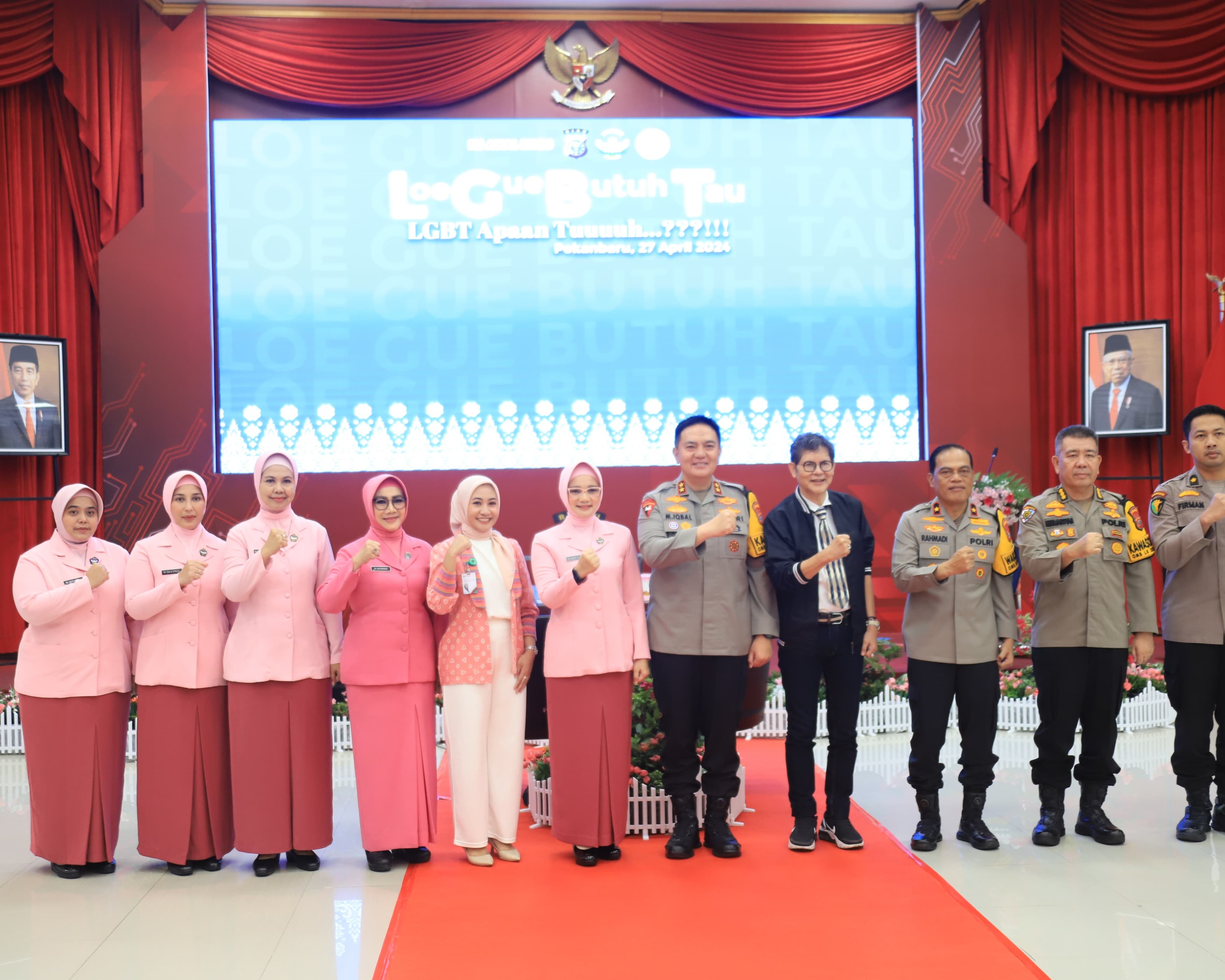 Dalam Rangka HUT Ke-44, Yayasan Kemala Bhayangkari Cabang Riau Gelar Webinar Kesehatan Bersama dr Boyke