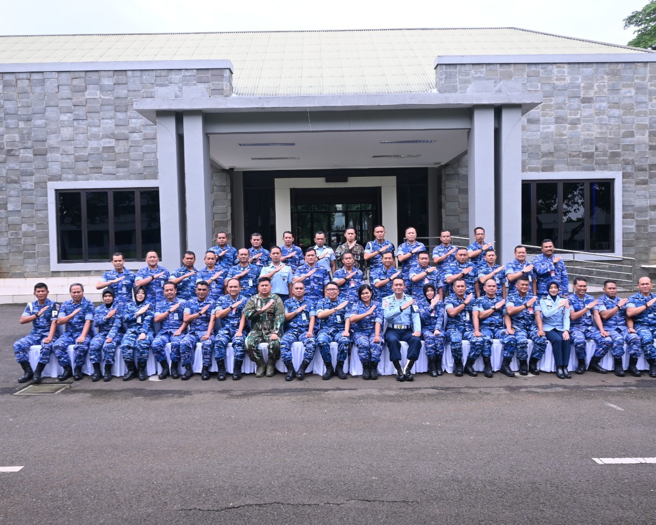 Aster Kaskodau I Dan Kakum Kodau I Hadiri Rapat Singkronisasi Rancangan Pengelolaan Ruang Udara