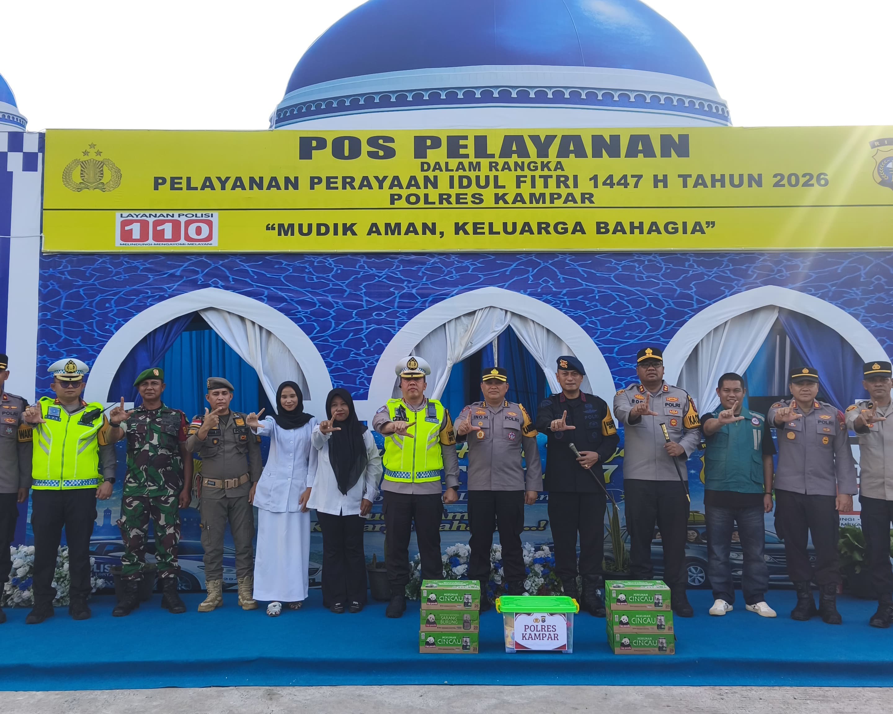 Pemantauan Arus Mudik Riau–Sumbar, Polda Riau Pastikan Lalin Lancar Dan Personel Siaga 24 Jam