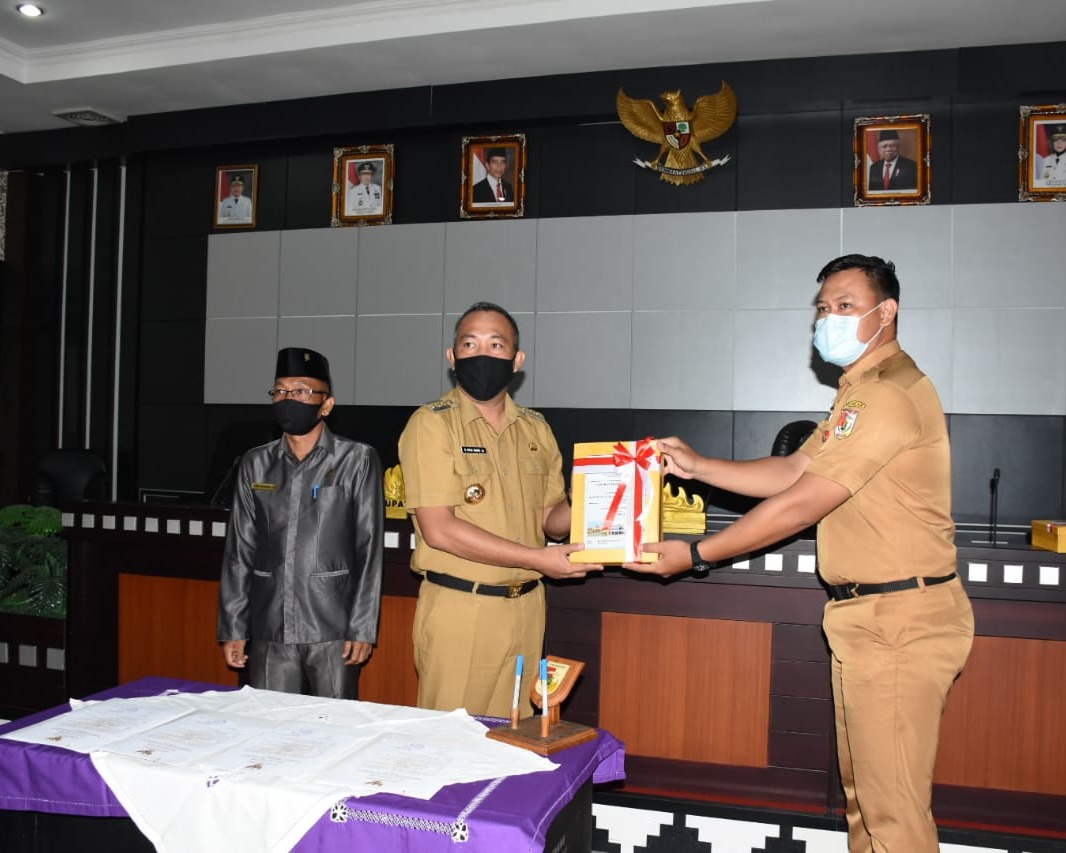 Pemkab Tubaba Meraih Predikat Opini WTP Ke 9 Secara Virtual