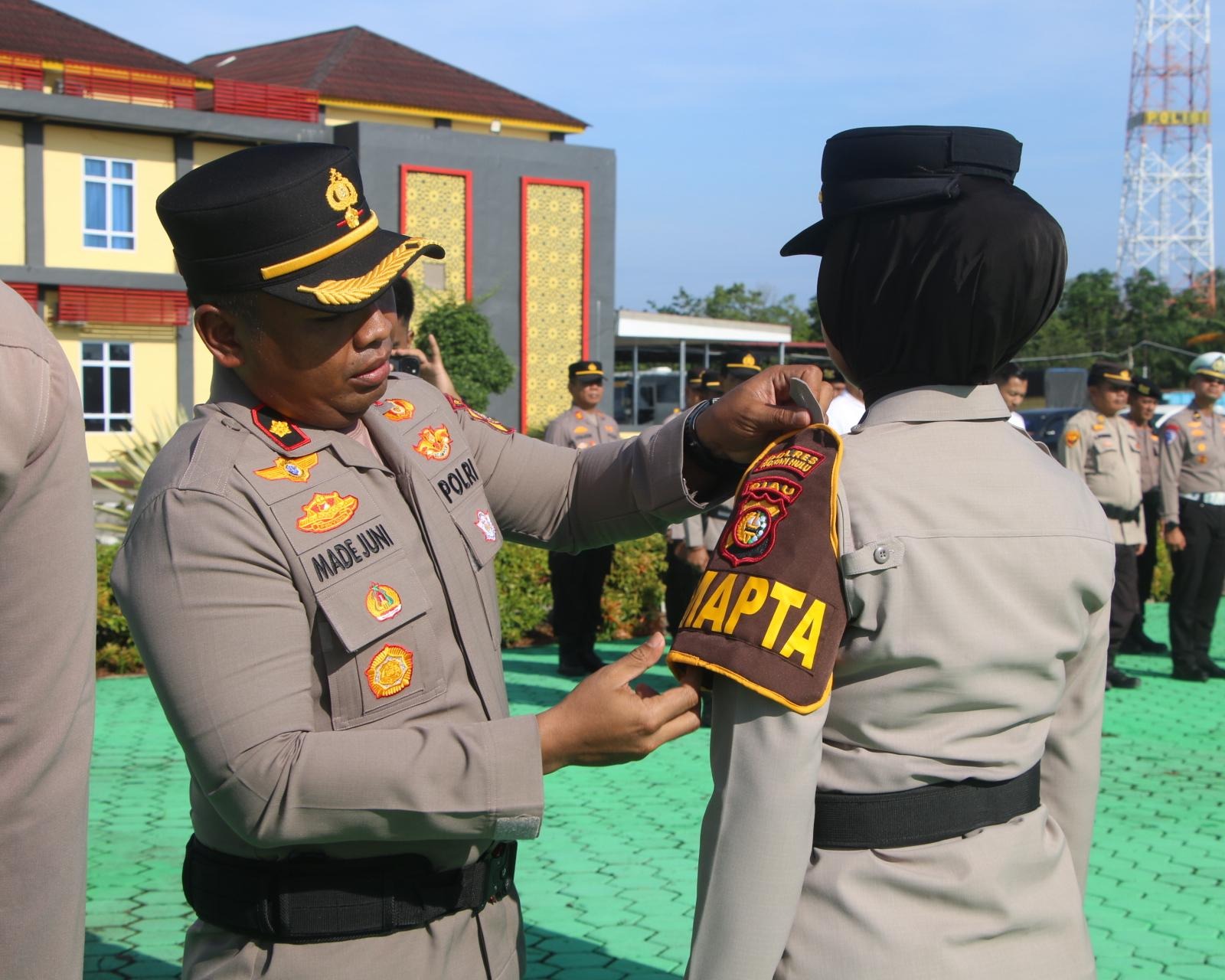 Polres Rokan Hulu Launching Pamapta 2025, Tanda Awal Pelayanan Polri yang Lebih Cepat dan Humanis