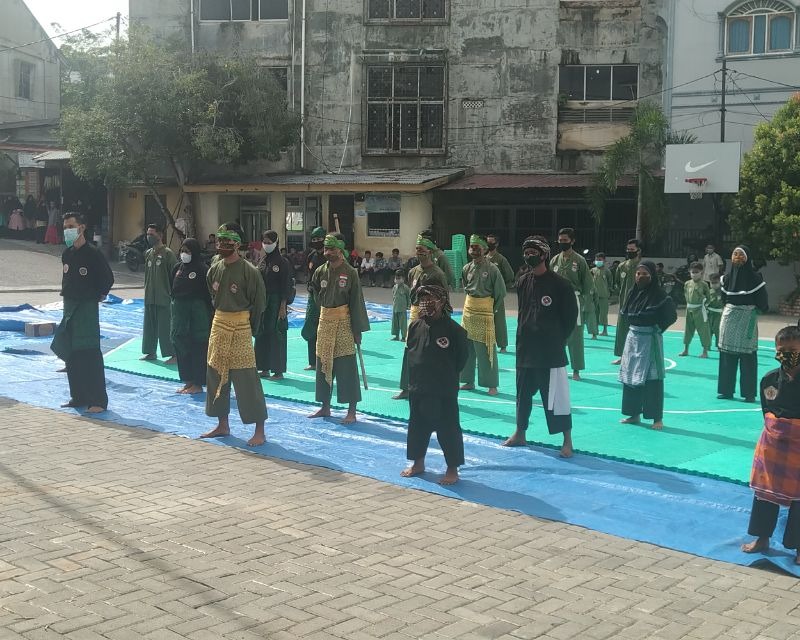 Kodim 0301/PBR Laksanakan Kegiatan Komsos Kreatif, 'Pagelaran Pencak Silat Tradisional'