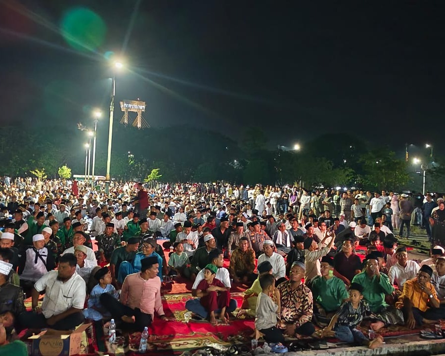 Polres Siak Laksanakan Pengamanan Tabligh Akbar Hari Jadi Siak Ke-26, UAS Sampaikan Pesan Persatuan Umat