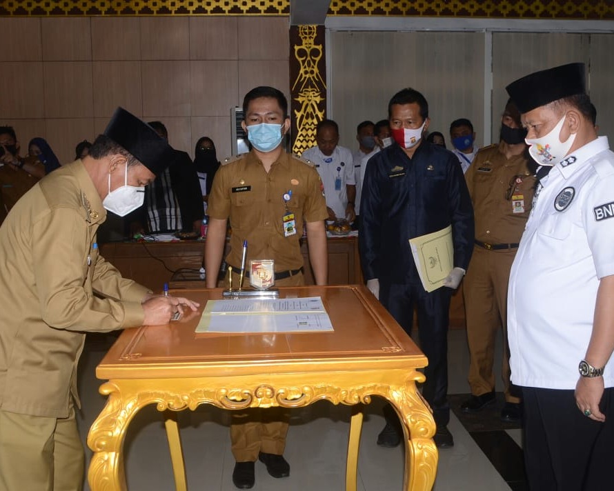 Plt Bupati Lampura Membuka Acara Sosialisasi Pencegahan Dan Pemberantasan Penyalahgunaan dan Peredaran Narkotika