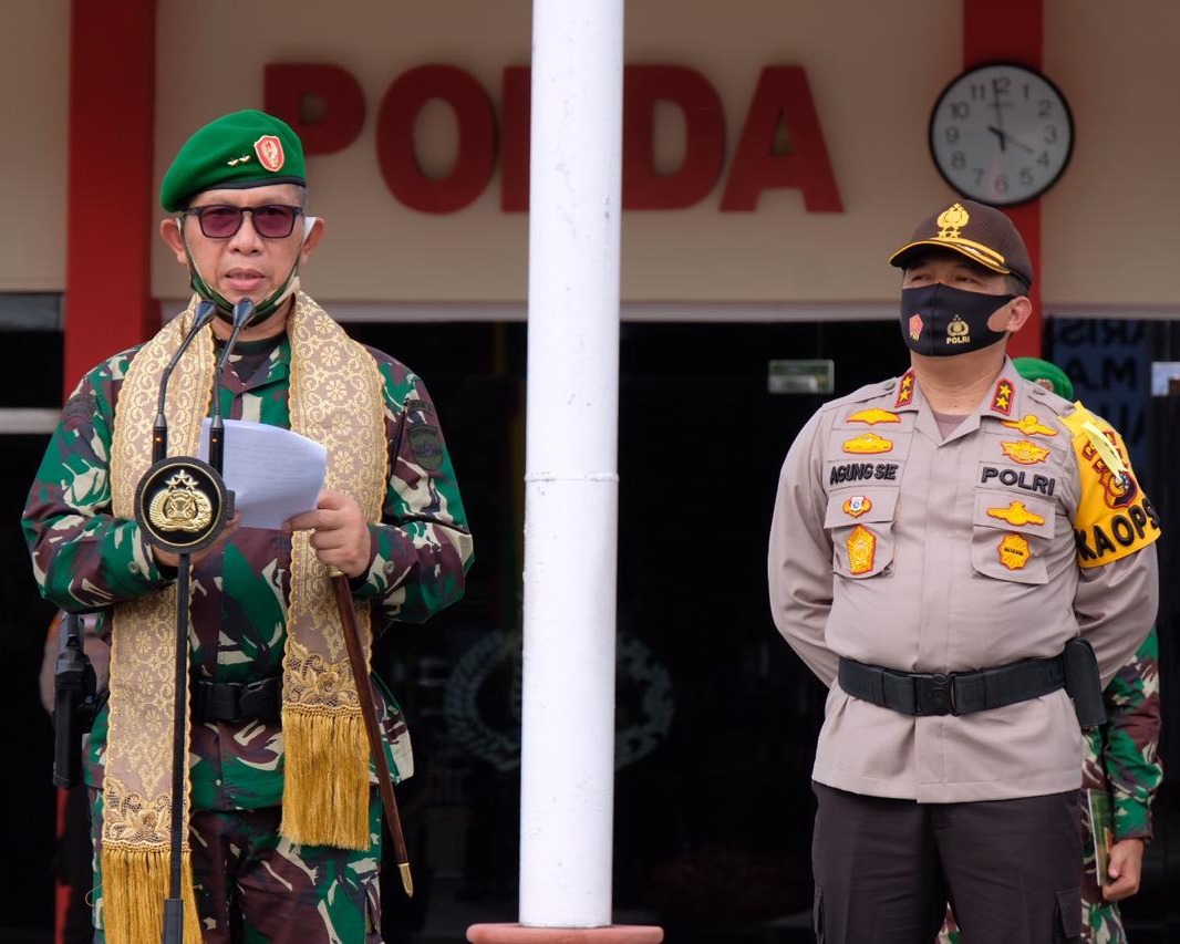 Ini Nostalgia Saya Dulu, Pangdam I/BB Yang Juga Putra Seorang Prajurit Brimob Berkunjung Ke Polda Riau