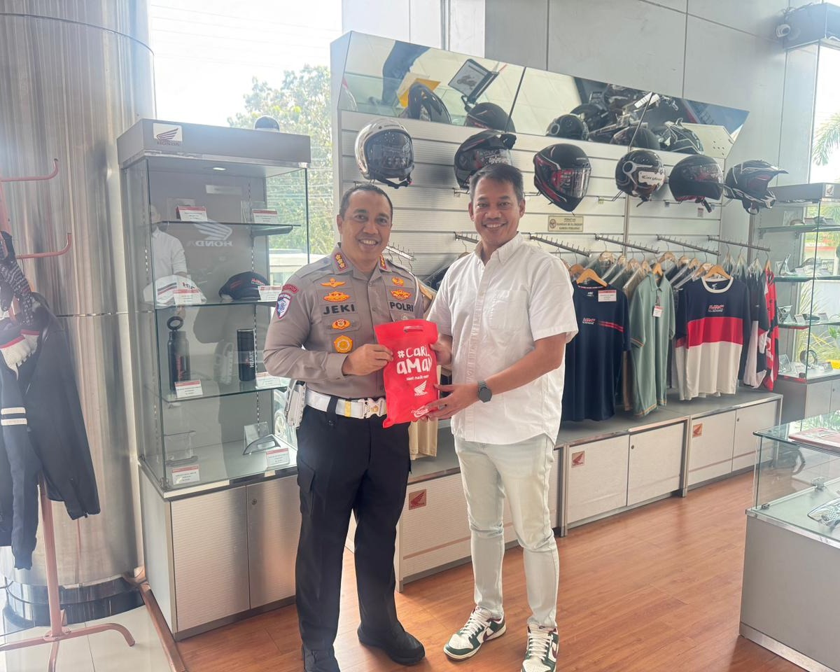 Dirlantas Polda Riau Kunjungi PT Capella Dinamik Nusantara Riau, Perkuat Sinergi Kampanye #Cari_Aman Berkendara