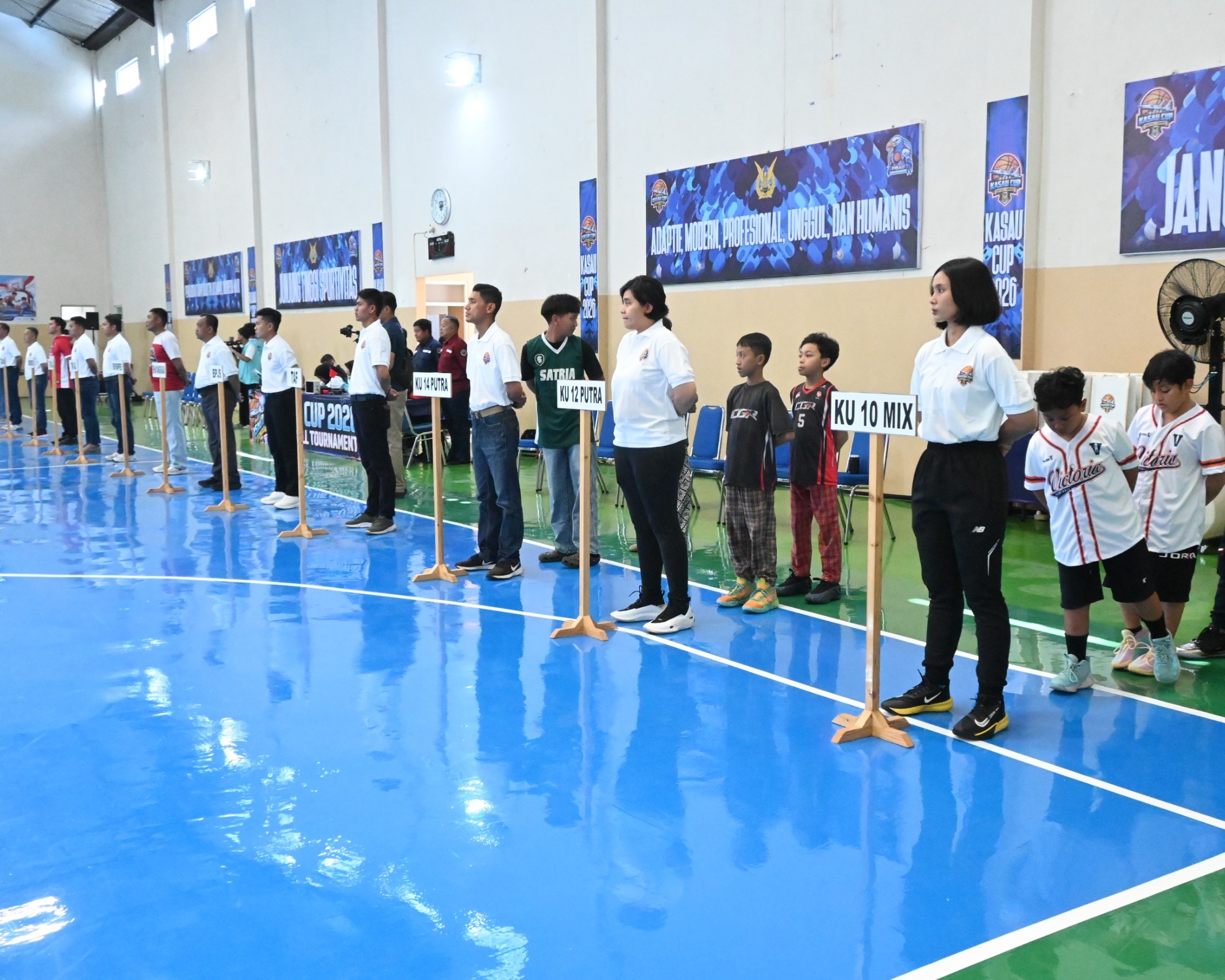 Kaskodau I Hadiri Pembukaan Turnamen Basket Kasau Cup 2026