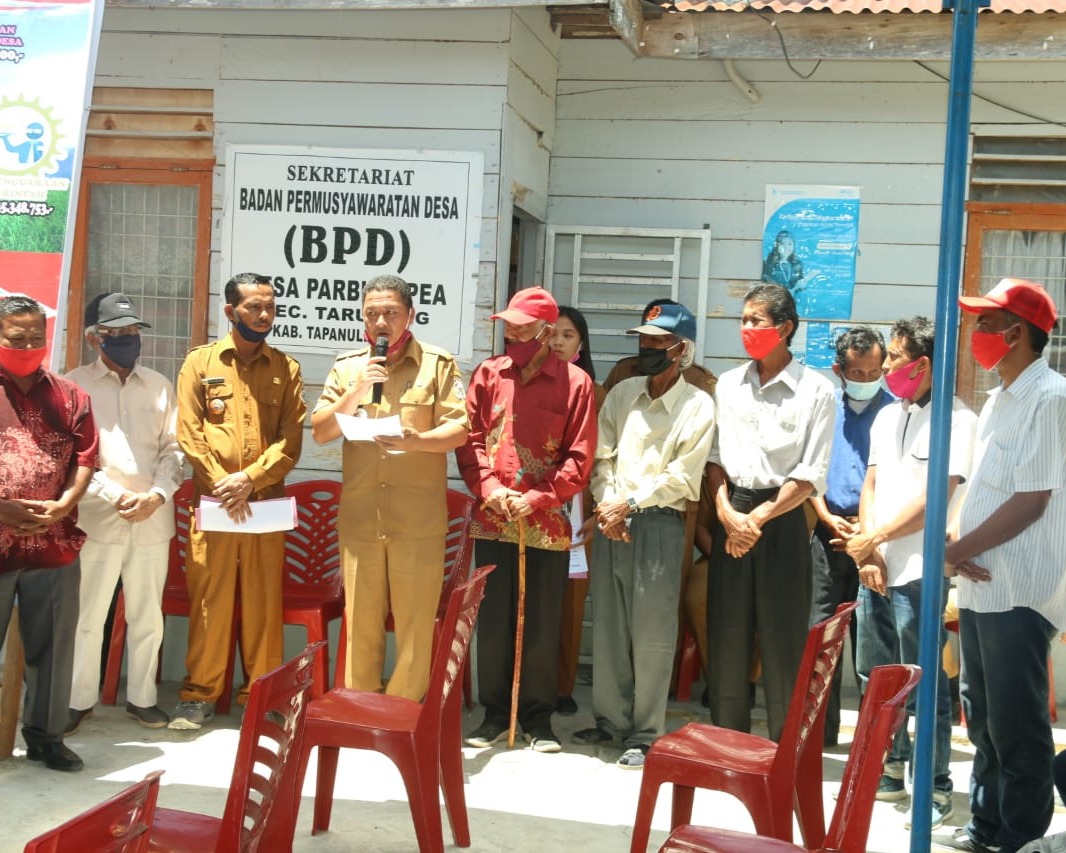 Wujudkan Ketahanan Pangan, Bupati Taput Canangkan Mina Padi dan 187 Hektar Lahan Pola IP 2 di Kecamatan Tarutung