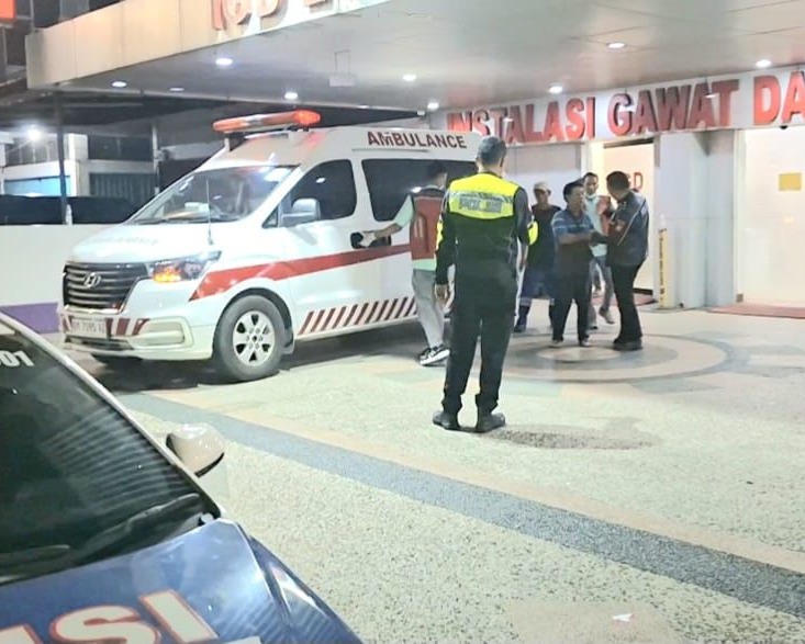 Dramatis, Satuan PJR Ditlantas Polda Riau Kawal Ambulans Pasien Kritis, Berhasil Tiba Tepat Waktu