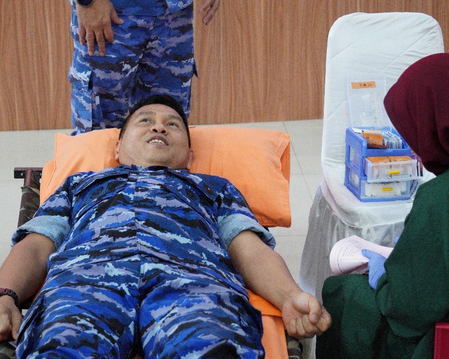 Pangkoopsud I, Setetes Darah Sangat Berarti Selamatkan Nyawa