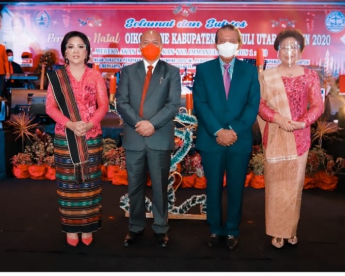 Perayaan Natal Oikoumene Tapanuli Utara Tahun 2020 Dilaksanakan Secara Sederhana