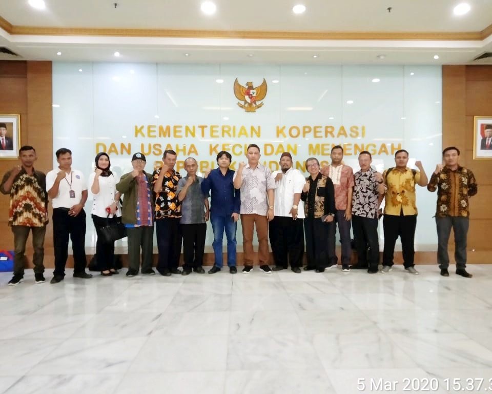 DPP Kamijo Saat Audensi ke Menteri Koperasi dan UKM Teten Masduki, Disarankan Bentuk Koperasi