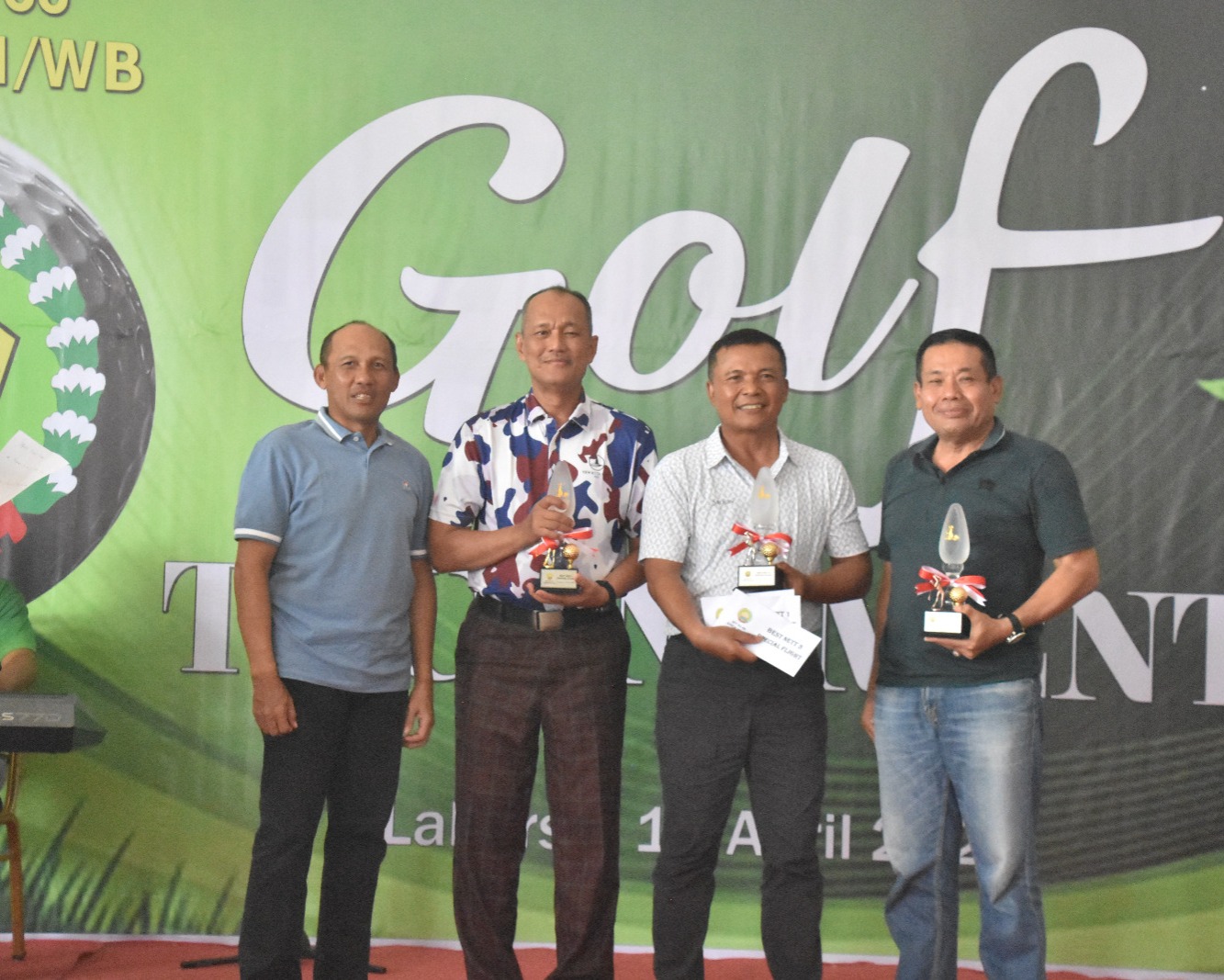 Turnamen Golf Meriahkan HUT Ke-66 Korem 031/Wira Bima