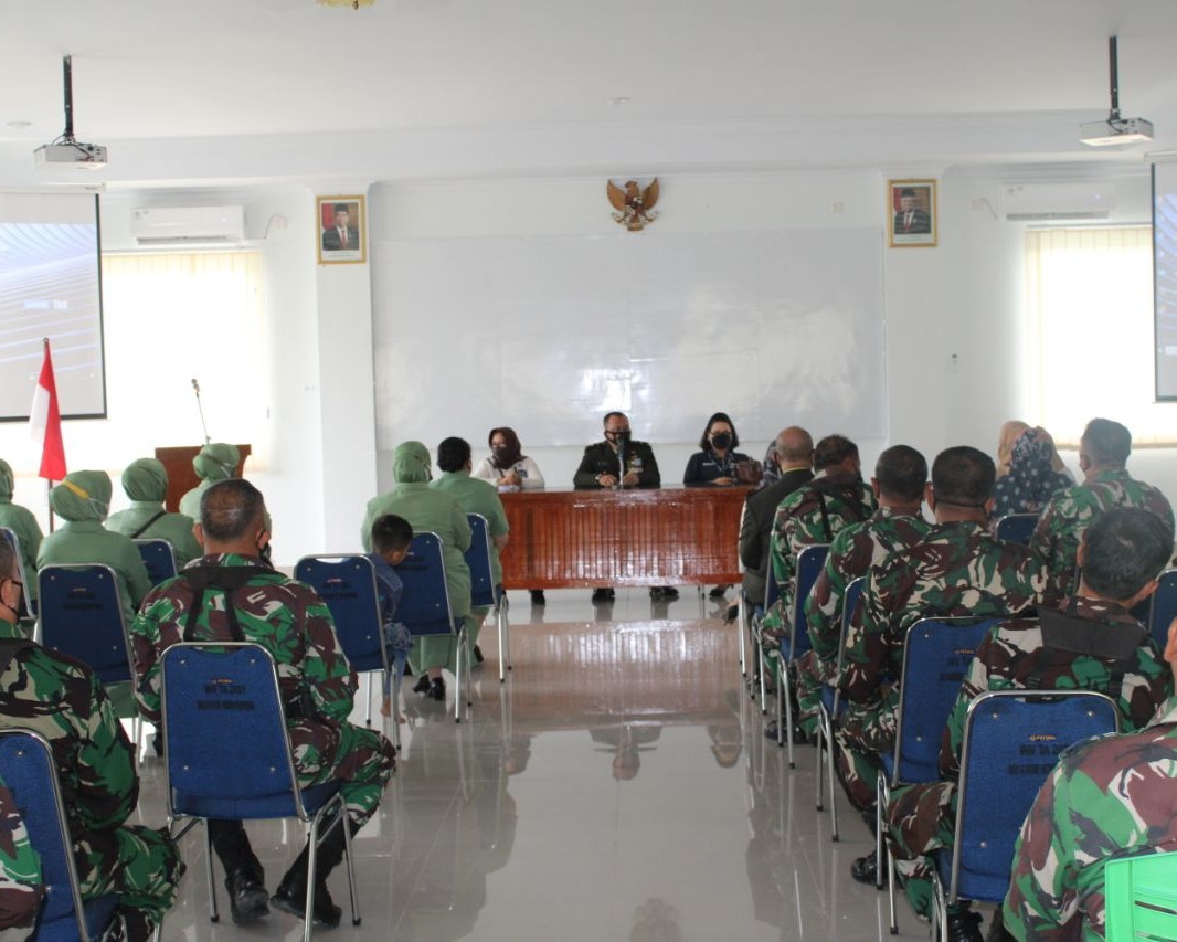 Kodim 0301/PBR Terima Sosialisasi PT ASABRI KCP Pekanbaru