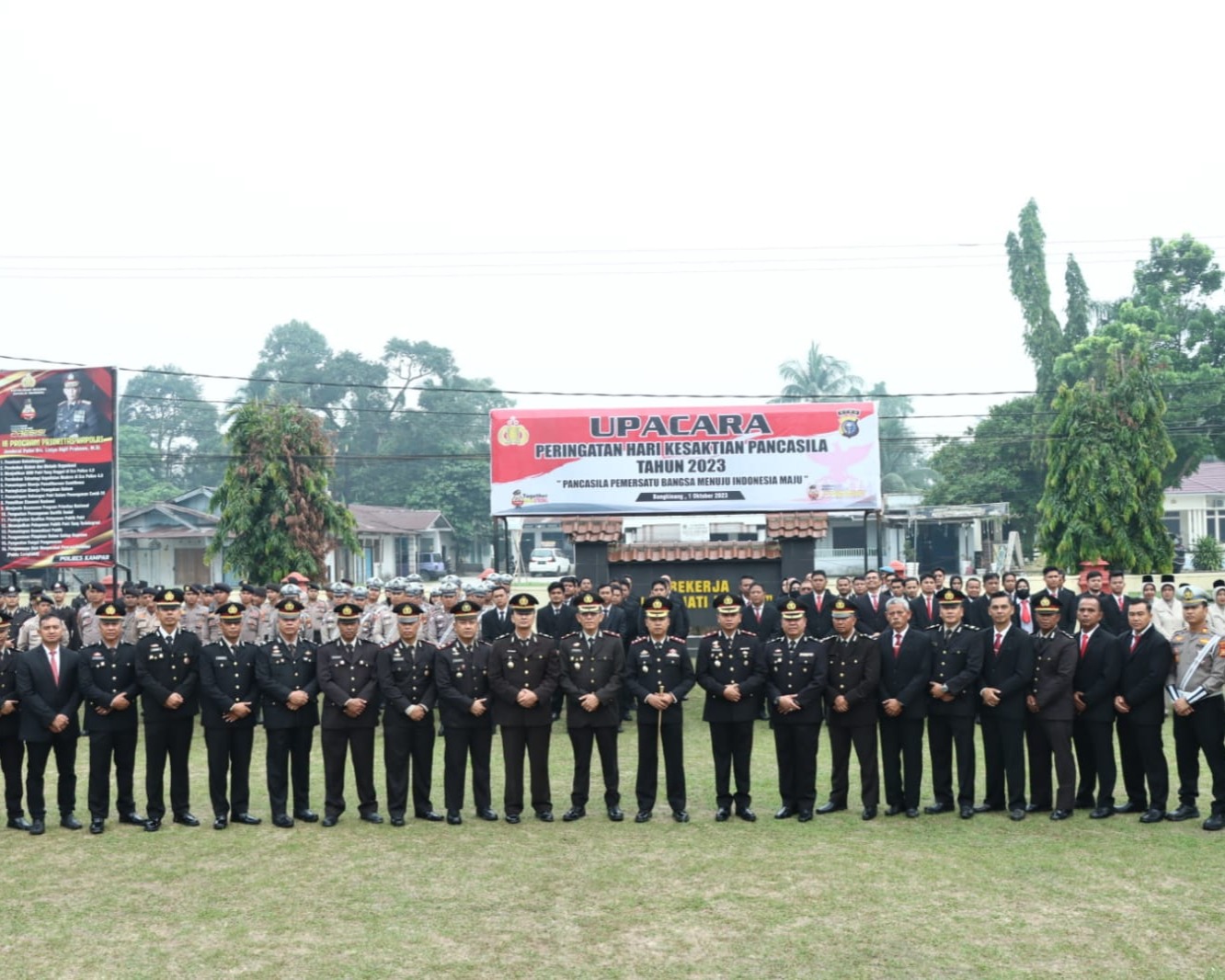 Polres Kampar Gelar Upacara Memperingati Hari Kesaktian Pancasila Tahun 2023