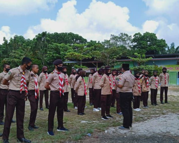 Kodim 0301/PBR Laksanakan Kegiatan Pembinaan Pramuka Saka Wira Kartika