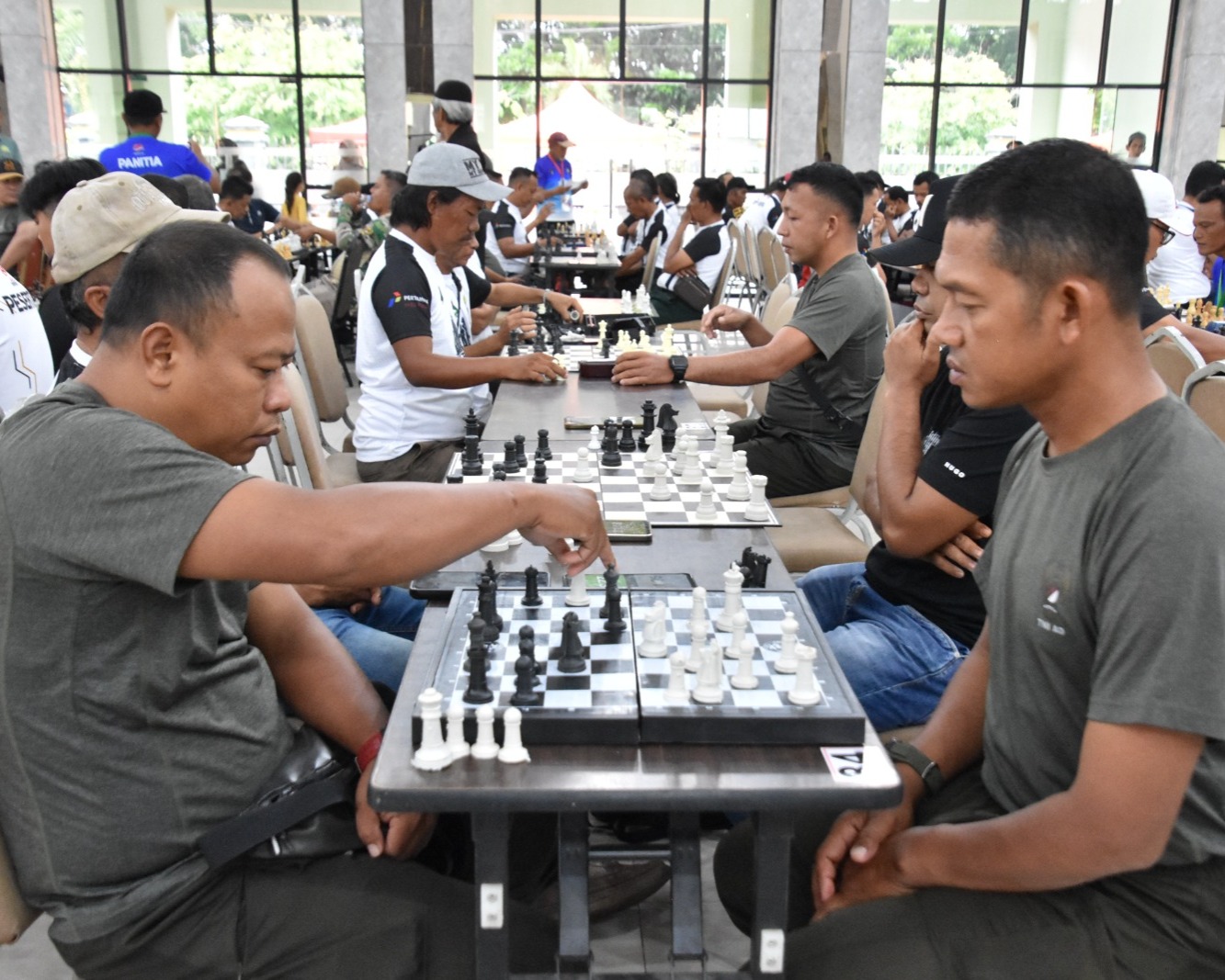 Danrem 031/WB Secara Resmi Buka Open Tournament Catur Piala Panglima TNI Dan Bazar UMKM Wira Bima