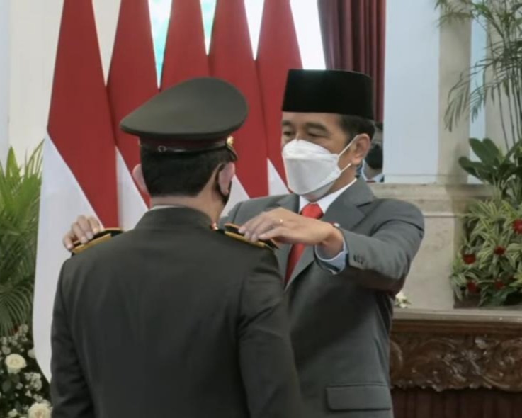 Presiden Jokowi Lantik Listyo Sigit Prabowo Sebagai Kapolri