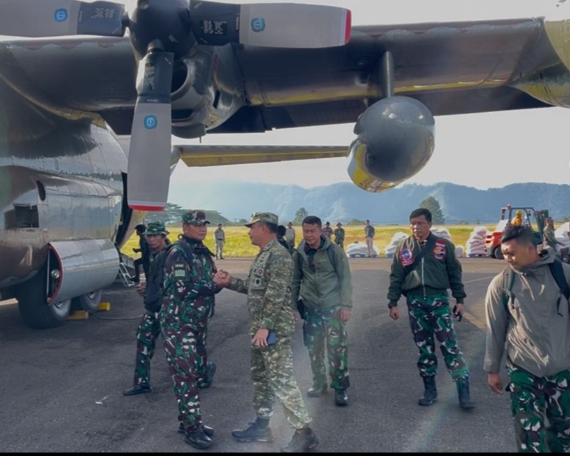 Kaskodau I Mengantar Kepulangan Pangkogabwilhan I Dalam Kunjungannya Ke Aceh