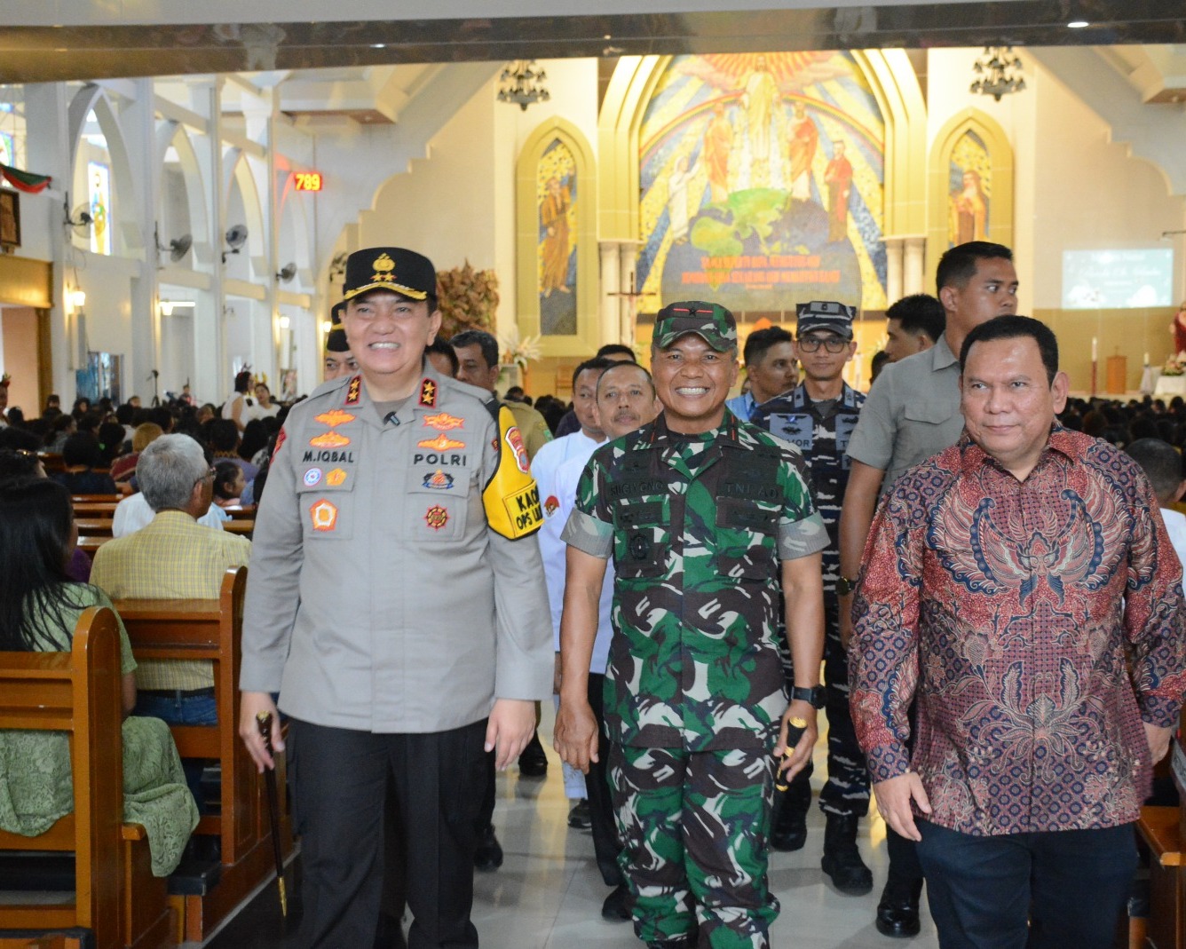 Danrem 031/WB Laksanakan Peninjauan Kesiapan Perayaan Natal 2024 dan Tahun Baru 2025