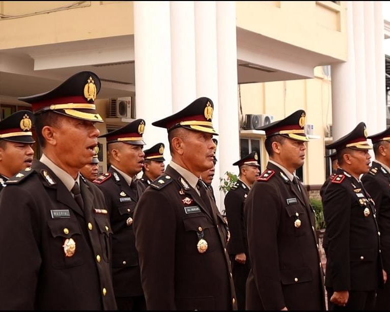 Polres Dumai Gelar Upacara Peringatan Hari Sumpah Pemuda Ke-97 Dengan Semangat Persatuan