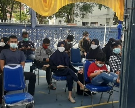 Cegah Penyebaran Covid-19, DPW Partai NasDem Riau Laksanakan Swab Antigen Sars Covid-19 Gratis