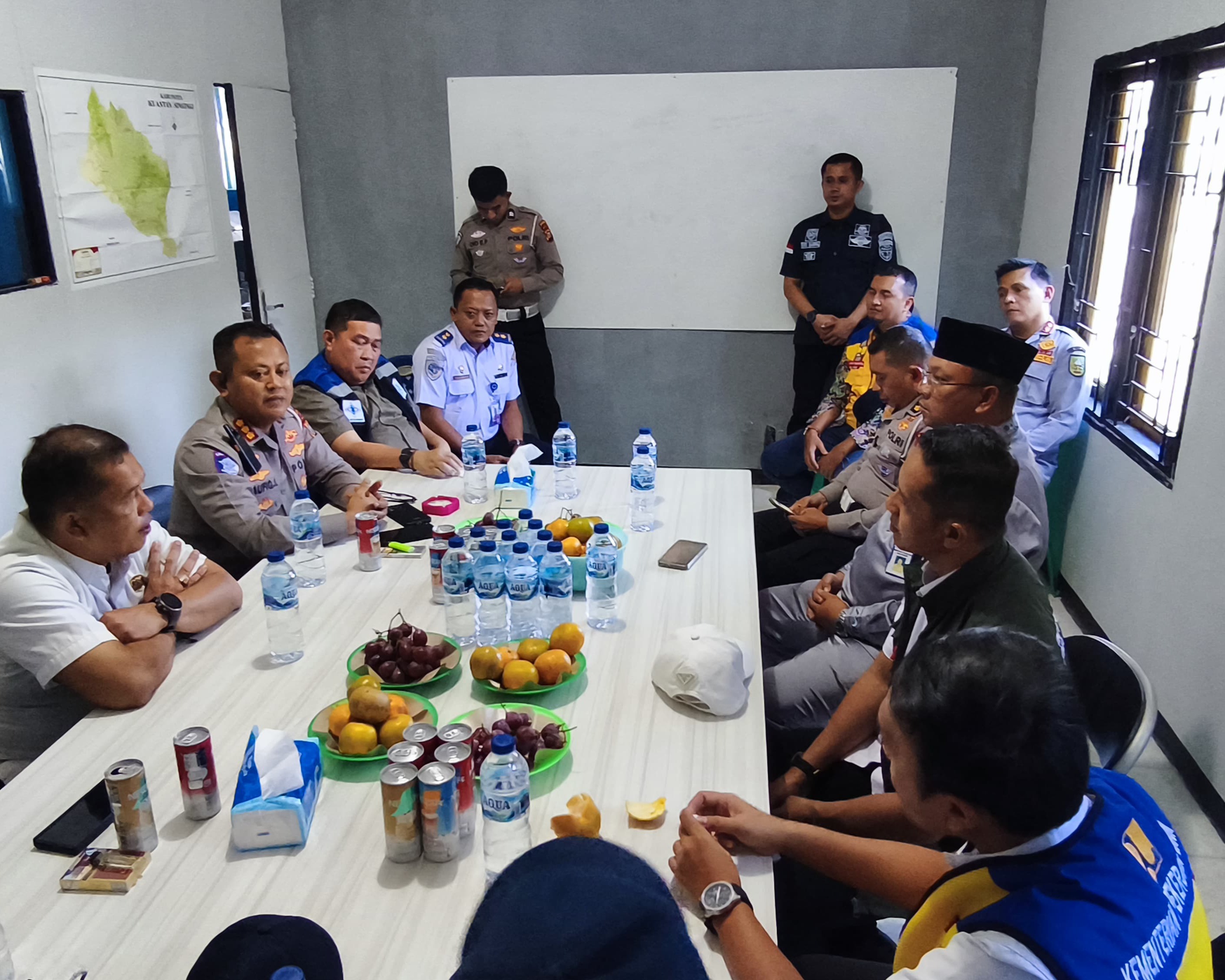 Dirlantas Polda Riau Pastikan Kesiapan Jalur Menuju Pacu Jalur di Tepian Narosa Kuansing