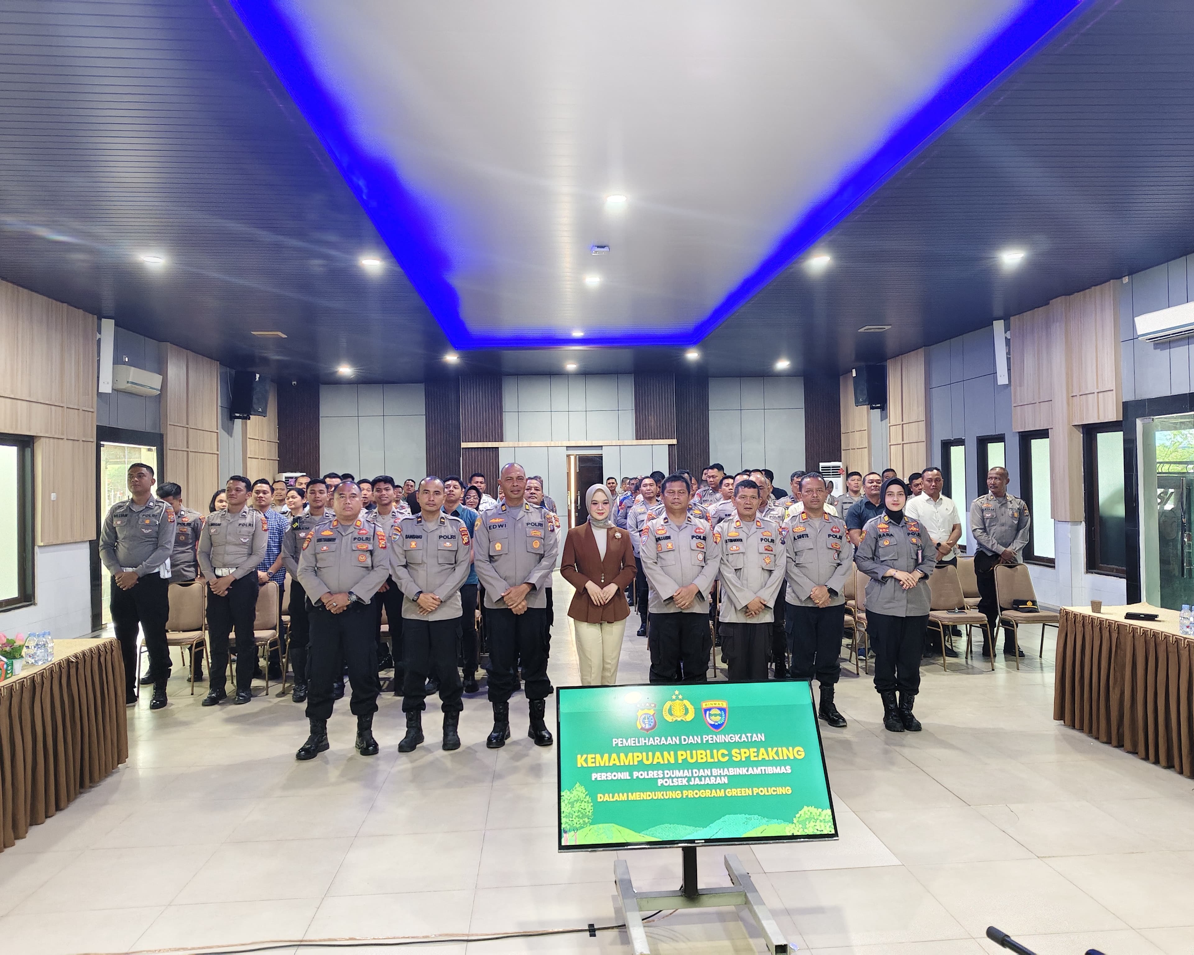 Dumai Berbenah, Polisi Beraksi: Program 'Green Policing' Lahirkan Anggota Polri Yang Peduli Lingkungan Dan Piawai Berkomunikasi